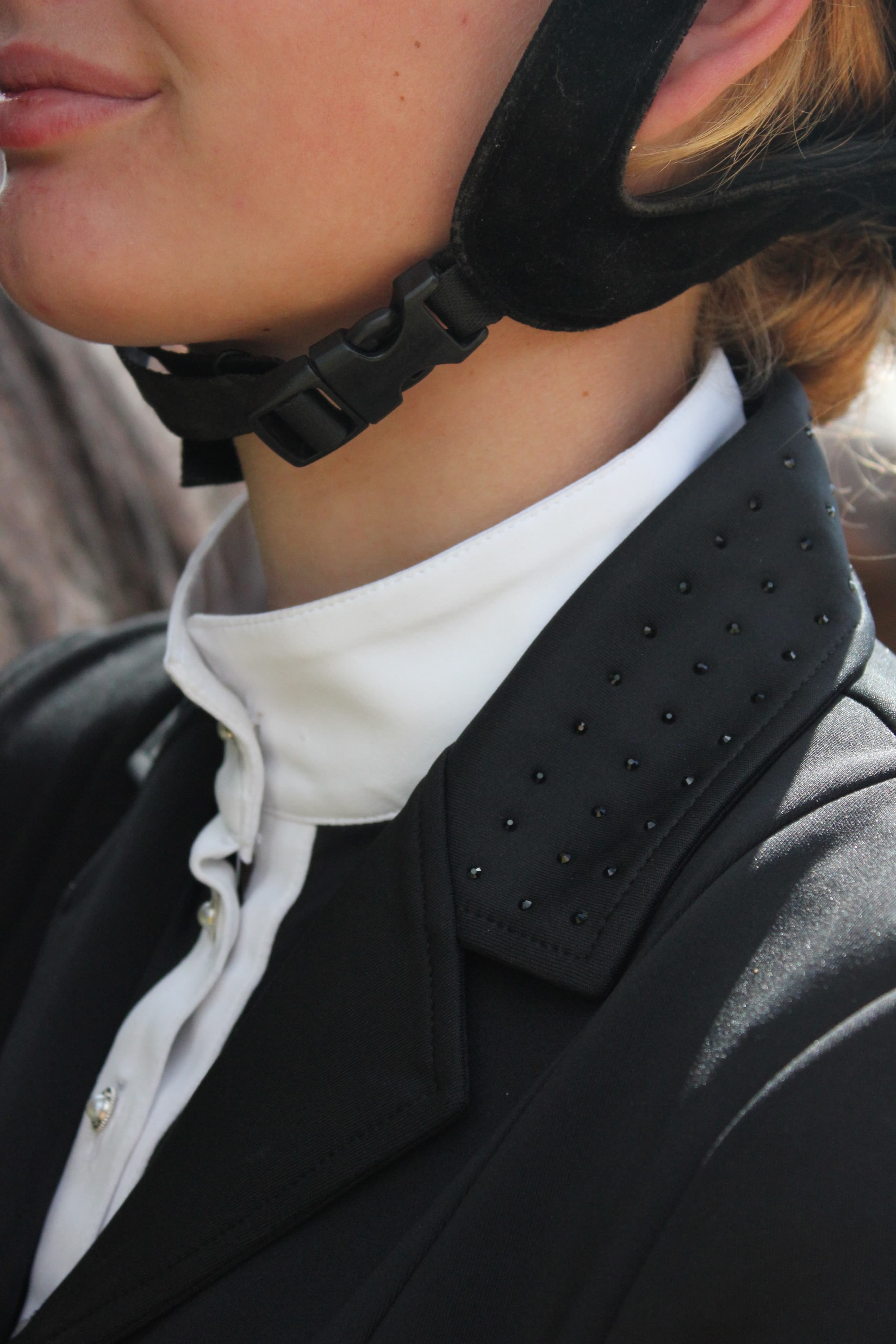 Jacket Solo Diamante Collar